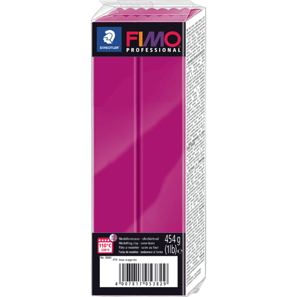 FIMO PROFESSIONAL Modelliermasse, reinmagenta, 454 g