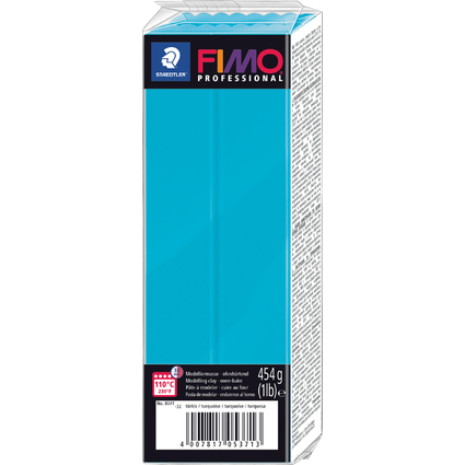 FIMO PROFESSIONAL Modelliermasse, trkis, 454 g