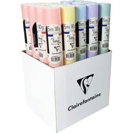 Clairefontaine Geschenkpapier "Tiny Rolls Pastell"