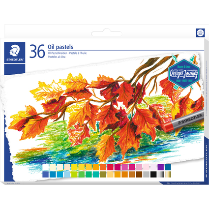 STAEDTLER lpastellkreide Design Journey, 36er Kartonetui