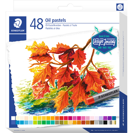 STAEDTLER lpastellkreide Design Journey, 48er Kartonetui