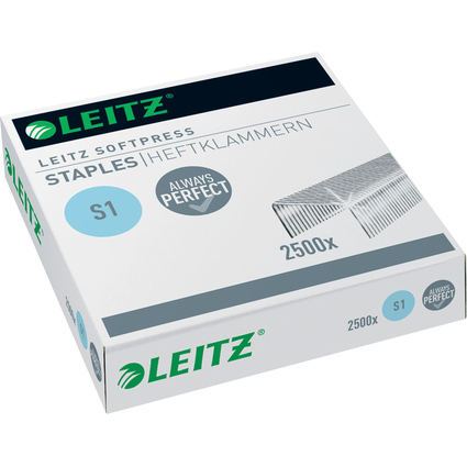 LEITZ Heftklammern Softpress, verzinkt