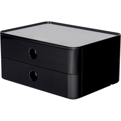 HAN Schubladenbox SMART-BOX ALLISON, 2 Schbe, jet black