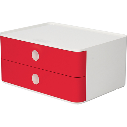 HAN Schubladenbox SMART-BOX ALLISON, 2 Schbe, cherry red