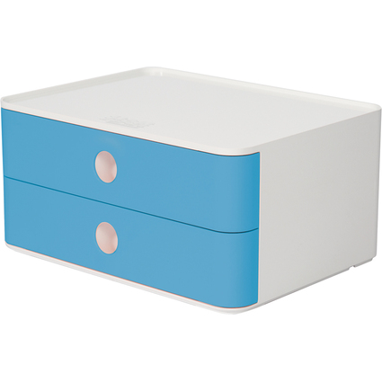 HAN Schubladenbox SMART-BOX ALLISON, 2 Schbe, sky blue