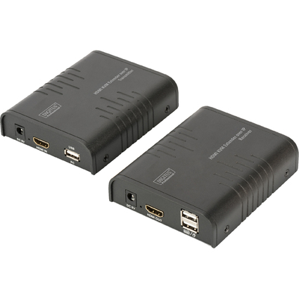 DIGITUS HDMI KVM Extender Set , Lokal + Remote, 120 m