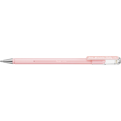 Pentel Gel-Tintenroller Hybrid Milky, pastellpink