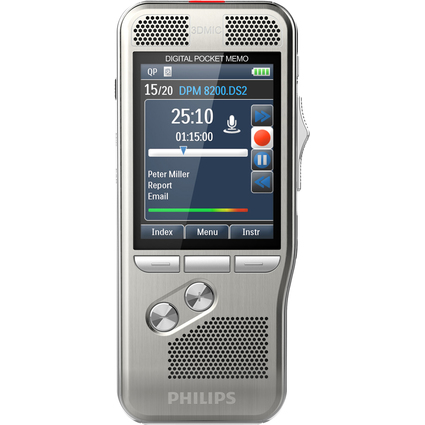 PHILIPS Diktiergert Digital Pocket Memo DPM8300