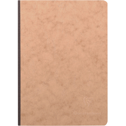 Clairefontaine Notizbuch AGE BAG, DIN A5, blanko, beige