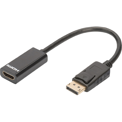 DIGITUS Adapterkabel, DisplayPort - HDMI Typ A