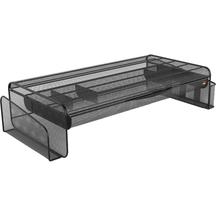 ALBA Monitorstnder "MESHUP", aus Drahtmetall, schwarz