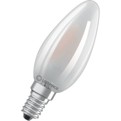 LEDVANCE LED-Lampe CLASSIC B, 4 Watt, E14, matt