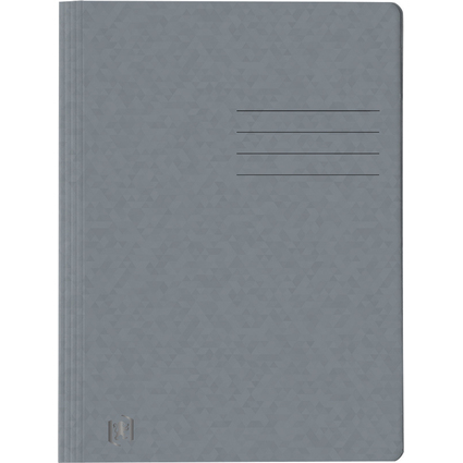 Oxford Schnellhefter Top File+, DIN A4, grau