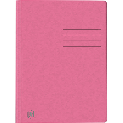 Oxford Schnellhefter Top File+, DIN A4, rosa