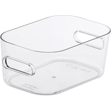 smartstore Aufbewahrungsbox COMPACT CLEAR XS, 0,6 Liter