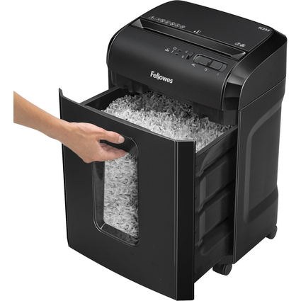 Fellowes Aktenvernichter Powershred 10M, schwarz, Partikel