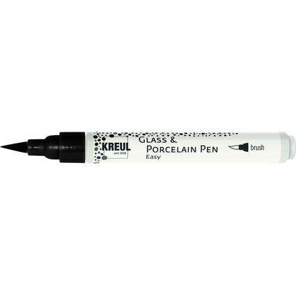 KREUL Glass & Porcelain Pen Easy, schwarz