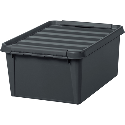 smartstore Aufbewahrungsbox RECYCLED 15, 14 Liter, anthrazit