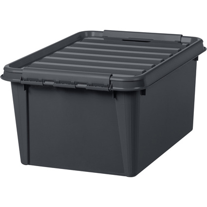 smartstore Aufbewahrungsbox RECYCLED 31, 32 Liter, anthrazit