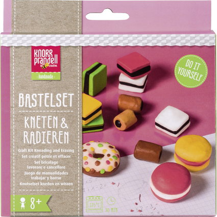 KNORR prandell Bastelset Kneten & Radieren Tasty Candies