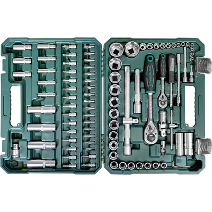 BRDER MANNESMANN Steckschlssel-Satz 1/4" + 1/2", 94-teilig