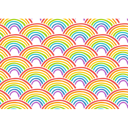 SUSY CARD Geschenkpapier "Regenbogenland", auf Rolle