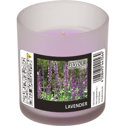 FLAVOUR by Gala Duftkerze im Glas "Lavender"