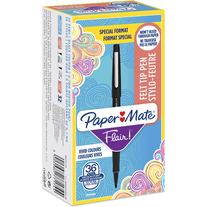 Paper:Mate Faserschreiber Flair Original, schwarz