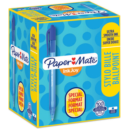 Paper:Mate Kugelschreiber InkJoy 100 RT, Value Pack, blau