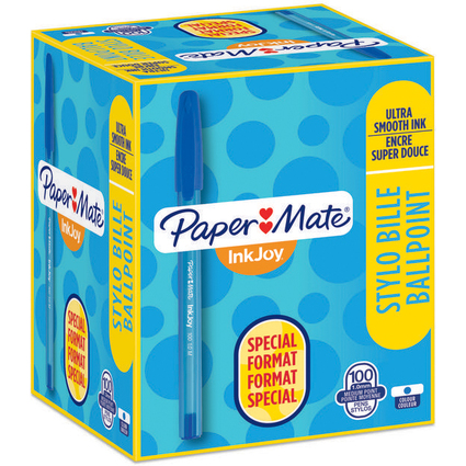 Paper:Mate Kugelschreiber InkJoy 100, Value Pack, blau