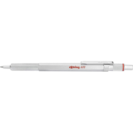 rotring Druckkugelschreiber 600, silber