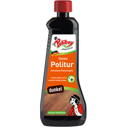 Poliboy fixneu Holz Politur dunkel, 500 ml