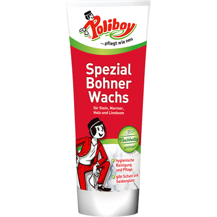 Poliboy Spezial Bohner Wachs, 250 ml in Standtube