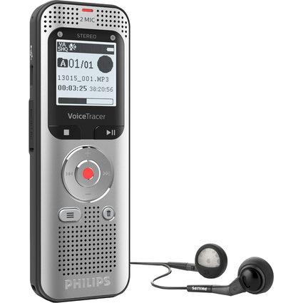 PHILIPS Audiorecorder DVT2050, 8 GB Speicher