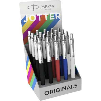 PARKER Druckkugelschreiber JOTTER CLASSIC, 20er Display