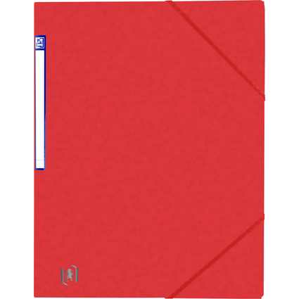 Oxford Eckspannermappe Top File+, DIN A4, rot