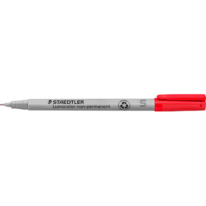 STAEDTLER Lumocolor NonPermanent-Marker 311S, rot