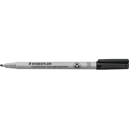 STAEDTLER Lumocolor NonPermanent-Marker 312B, schwarz