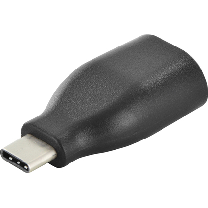 DIGITUS USB Adapter, USB-C - USB-A, schwarz