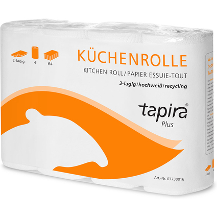 Tapira Kchenrolle Plus, 2-lagig, hochwei