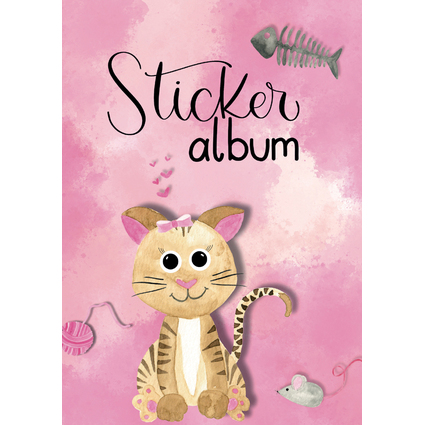 AVERY Zweckform ZDesign KIDS Stickeralbum "Katze", DIN A5