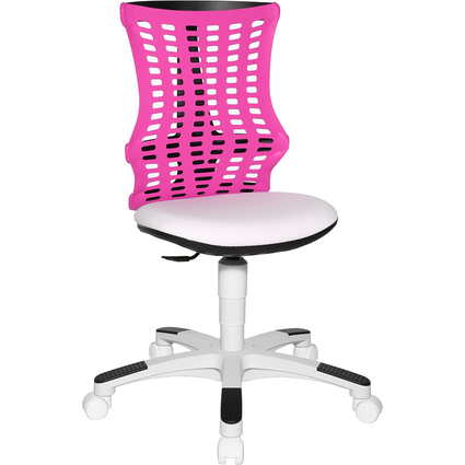 Topstar Kinder-Drehstuhl "S'neaker Elasto", wei/pink