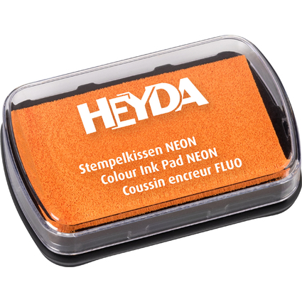 HEYDA Stempelkissen "Neon", neonorange