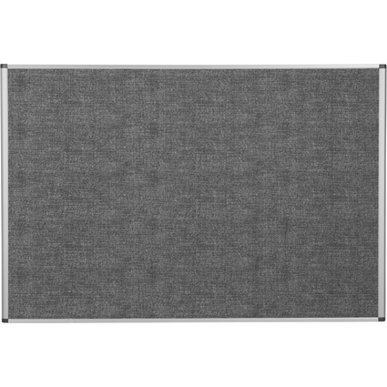 Bi-Office Textiltafel, lrmschtzend, 900 x 600 mm, grau