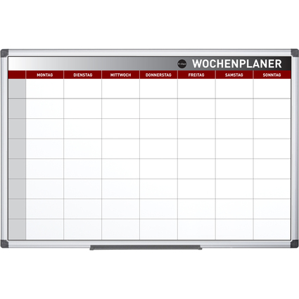 Bi-Office Planungstafel "Wochenplaner", 900 x 600 mm