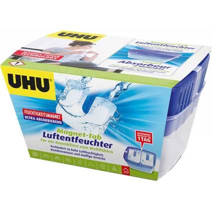 UHU Luftentfeuchter Feuchtigkeits-Magnet, 2 x 450 g