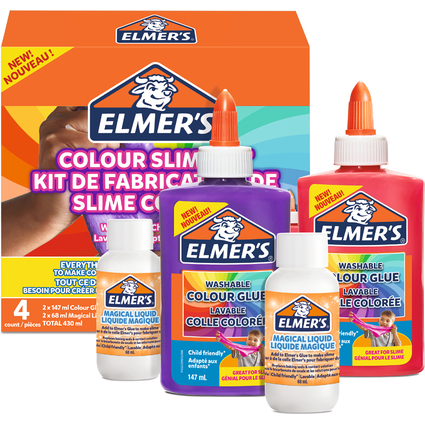 ELMER'S Slime Set "Opaque Slime Kit", 4-teilig