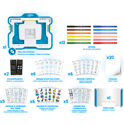 Maped Creativ LED-Leuchttisch/Zeichentisch LUMI BOARD