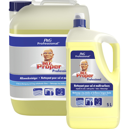 P&G Professional Meister Proper Allzweckreiniger, 10l, Lemon