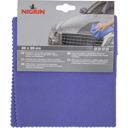 NIGRIN Poliertuch, (B)380 x (H)280 mm